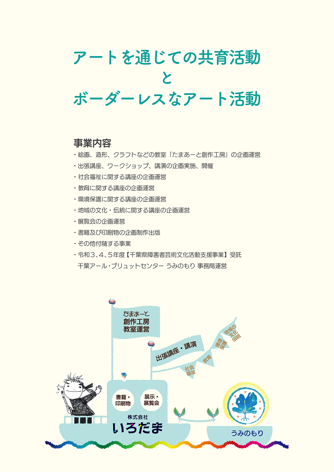 たまあーと創作工房｜千葉県一宮町の美術教室＆こども教室